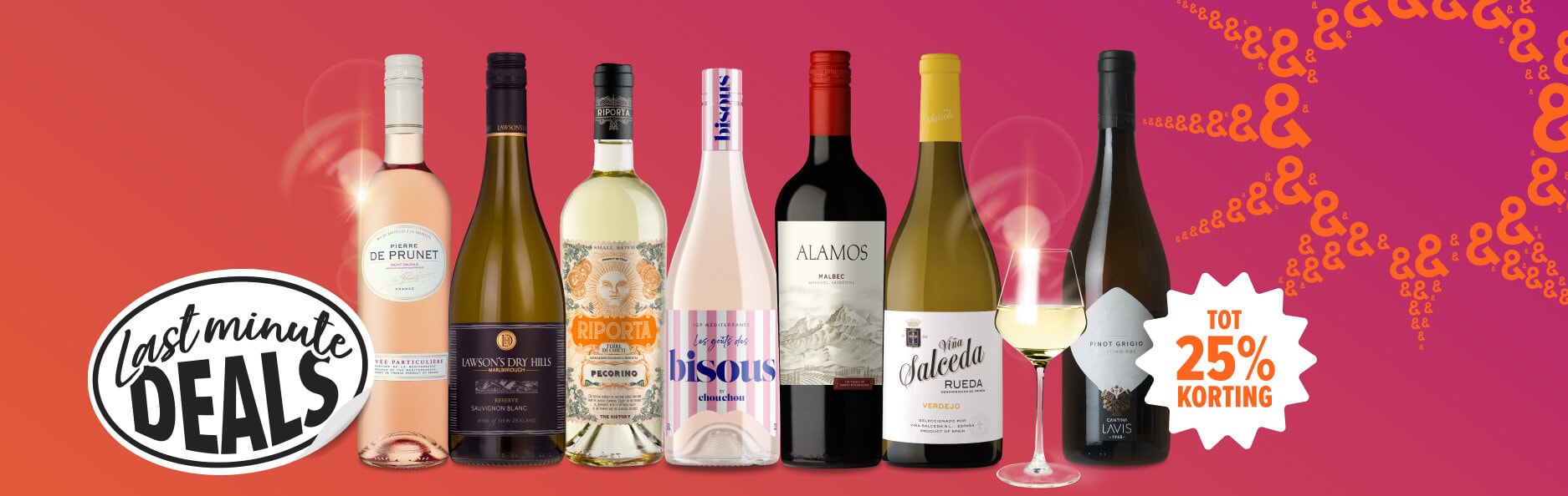 Last minute deals! Zomerse wijn deals. Ontdek de smaken van de zomer! Nu extra voordelig 